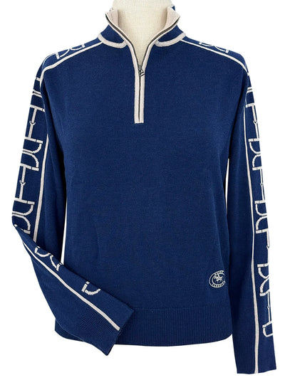 Essex Classics Polished Bit Quarter Zip Sweater