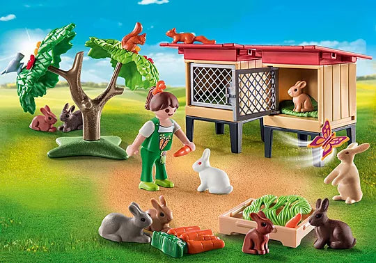 Playmobil Rabbit Hutch 71252