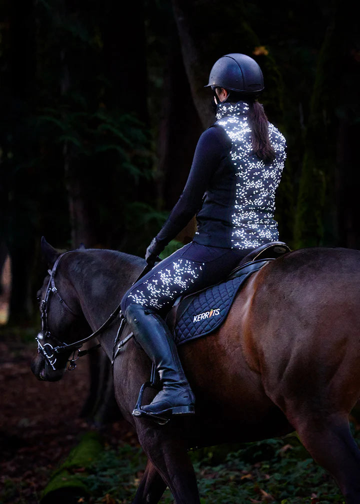 Kerrits Ladies Horse Reflection Quilted Vest FW25