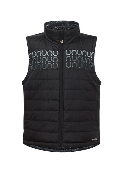 Kerrits Kids Ride the Wind Reversible Quilted Riding Vest FW25
