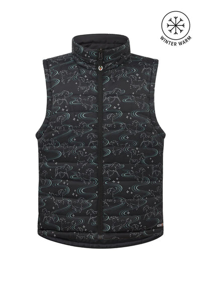 Kerrits Kids Ride the Wind Reversible Quilted Riding Vest FW25