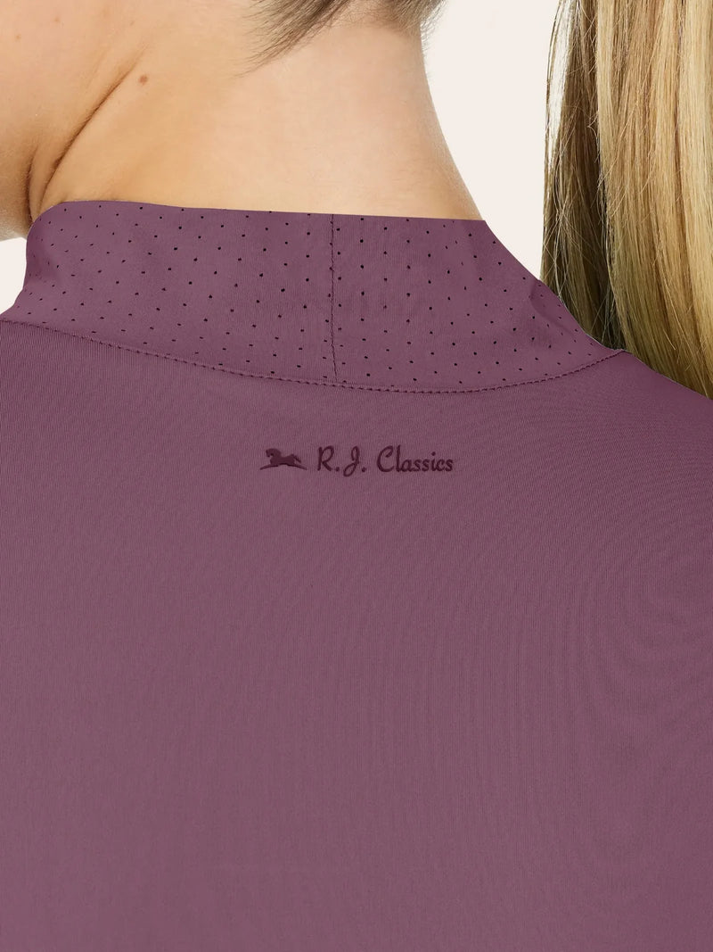 R.J. Classics Ladies Jemma Mock Neck LS Shirt SS25