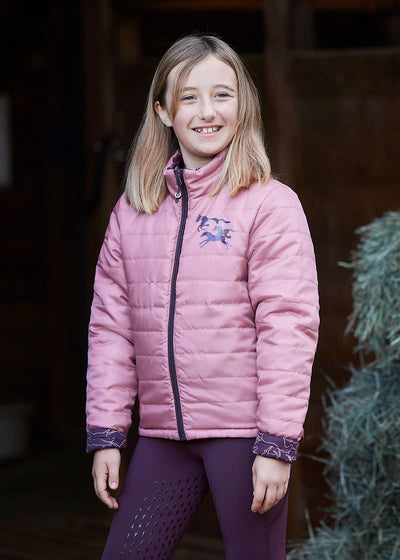 Kerrits Kids Round Up Reversible Quilted Jacket FW24