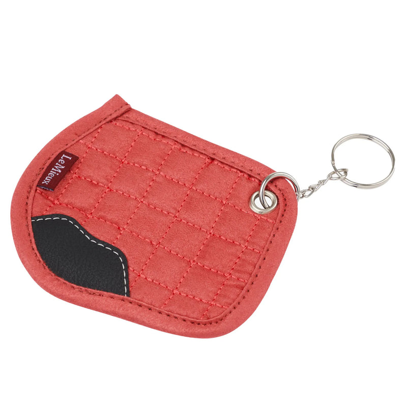 LeMieux Saddle Pad Key Ring Cranberry