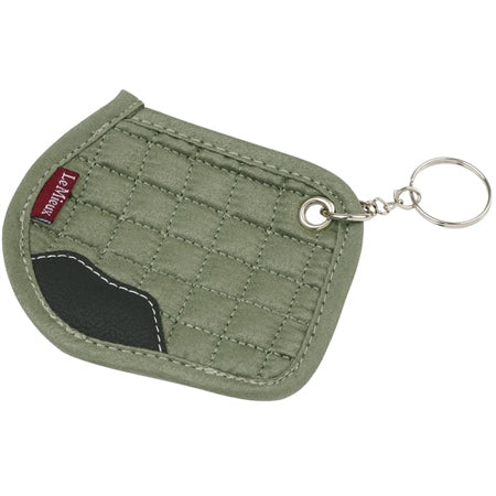 LeMieux Saddle Pad Key Ring Cranberry