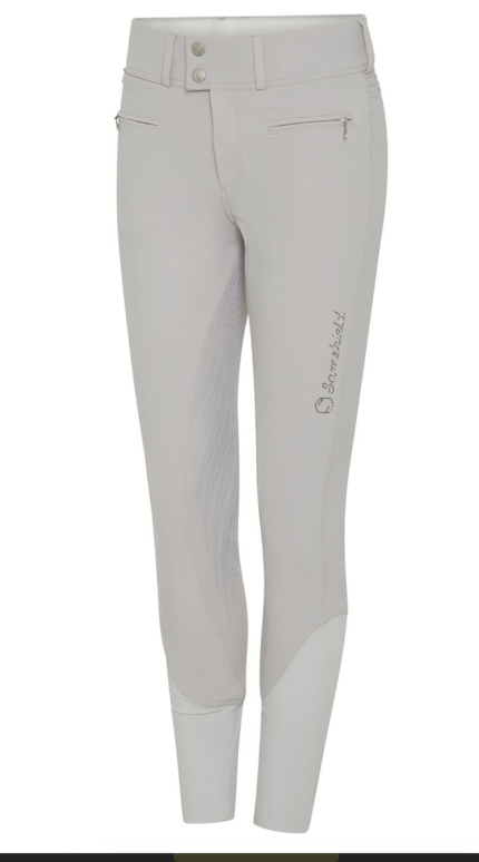 Chloe Embroidery Full Grip Breeches - Samshield – Completely Equine