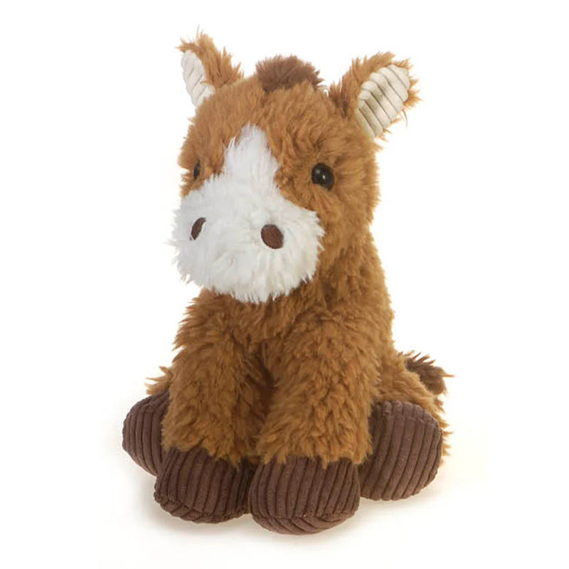 Scruffy 9.5 IN Brown Sitting Horse