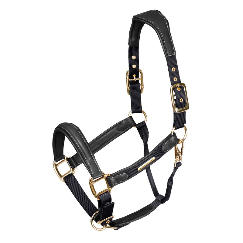 Shires Lusso Padded Leather Breakaway Halter
