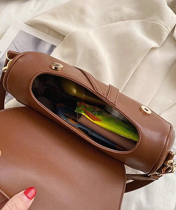 AWST. Int'l Saddle Shoulder Handbag