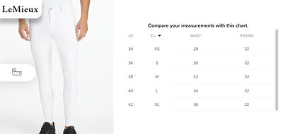 LeMieux Mens Sport Full Seat Breeches