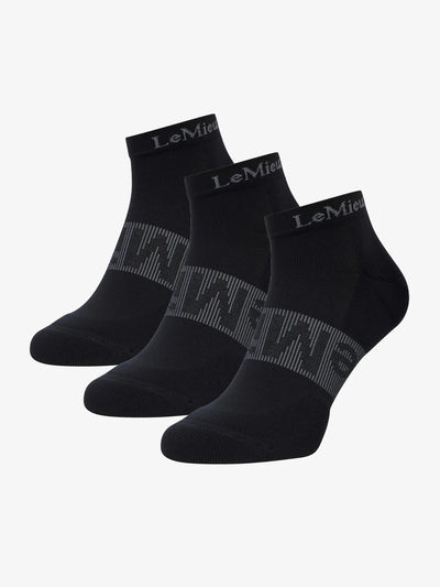LeMieux Sneaker Socks 3 Pack SS25