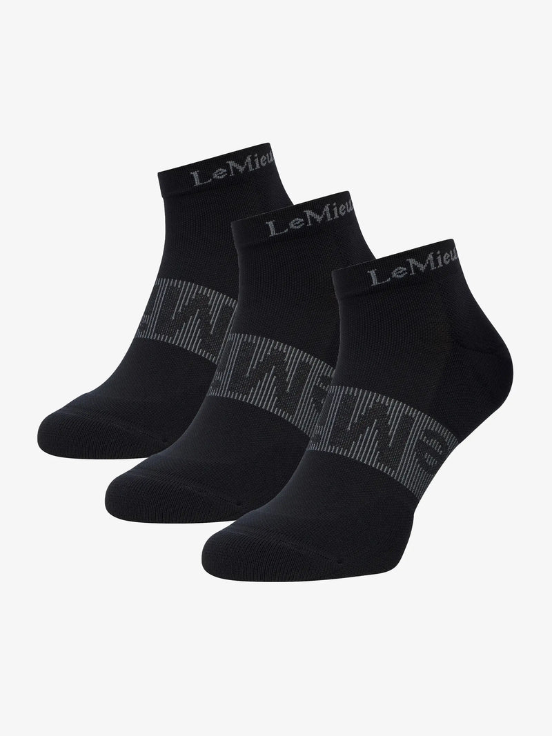 LeMieux Sneaker Socks 3 Pack SS25