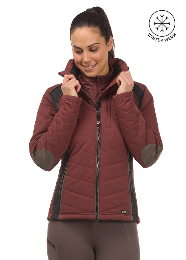 Kerrits Ladies Stablemate Quilted Riding Jacket FW25