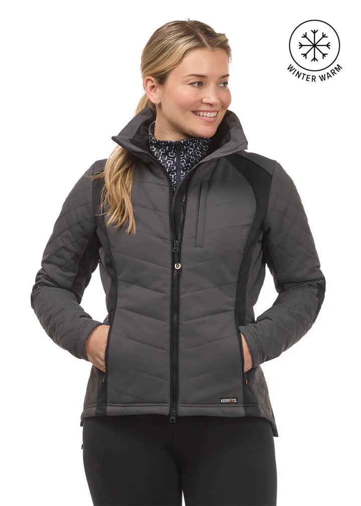 Kerrits Ladies Stablemate Quilted Riding Jacket FW25