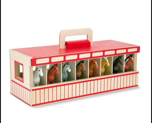 Take-a-Long Show Horse Stable Play Set