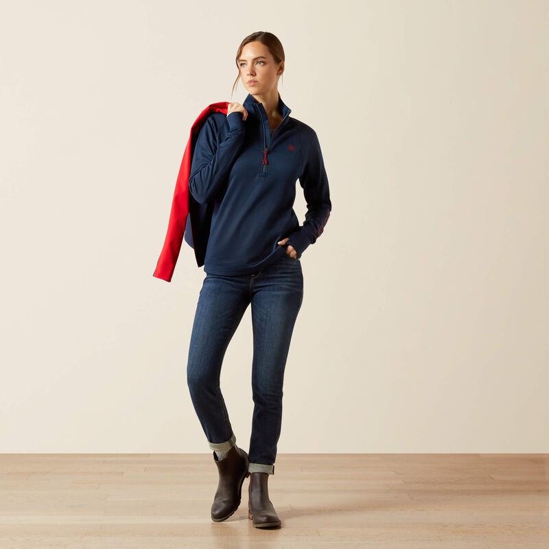 Ariat Ladies Team EQ 1/2 Zip Pullover