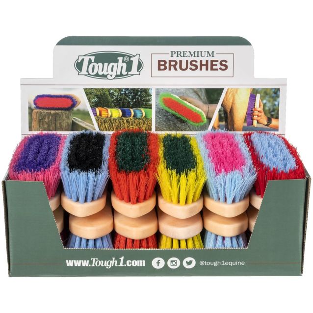 Tough 1 Assorted Medium Bristle Brushes