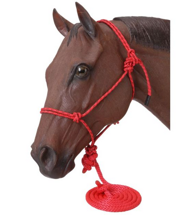 Tough 1 Poly Rope Halter with Lead