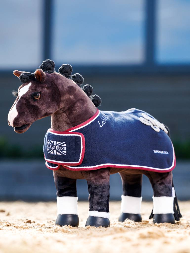 LeMieux Toy Pony Winners Blanket Navy