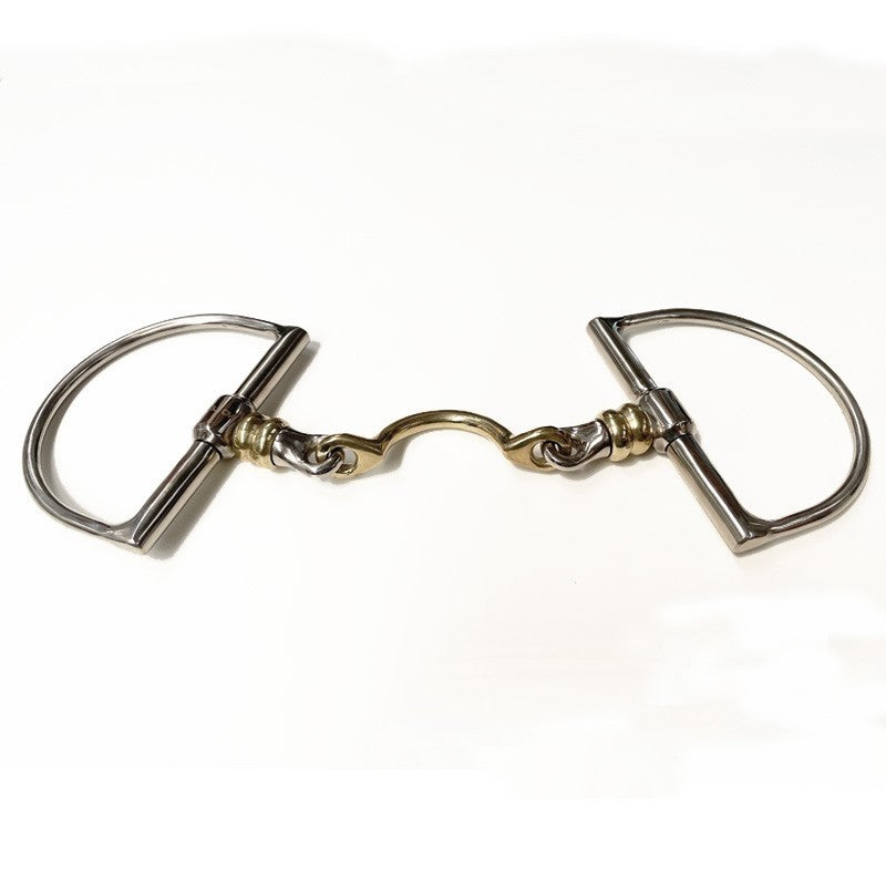 Jump In US Roller and High Ported Mouth D Ring Bit