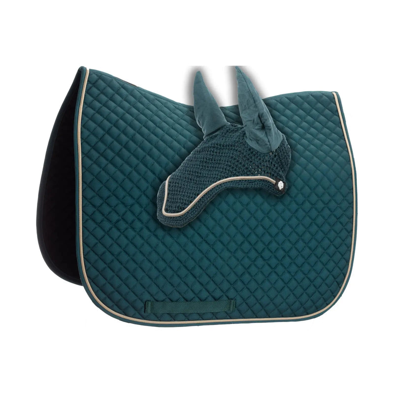 Equinavia Voss Dressage Saddle Pad and Bonnet Set