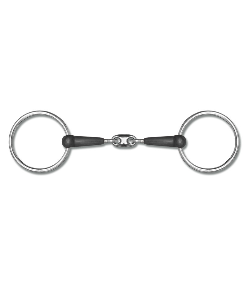 Waldhausen Rubber Snaffle with lozenge