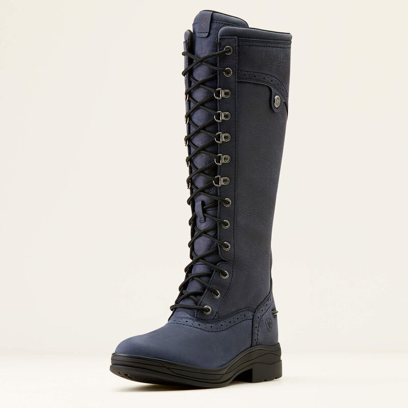 Navy waterproof boots hotsell