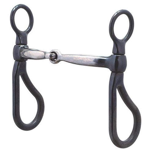Weaver All Purpose Bit with 5 in Sweet Iron Snaffle Mouth with Copper Inlay