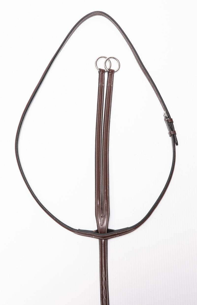 Red Barn Round Raised Fancy Running Martingale