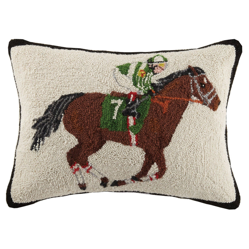 Peking Handicraft - Equestrian Racer Hook Pillow