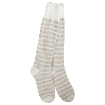 World's Softest Socks Holiday Stripe Knee High