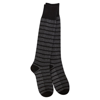 World's Softest Socks Holiday Stripe Knee High