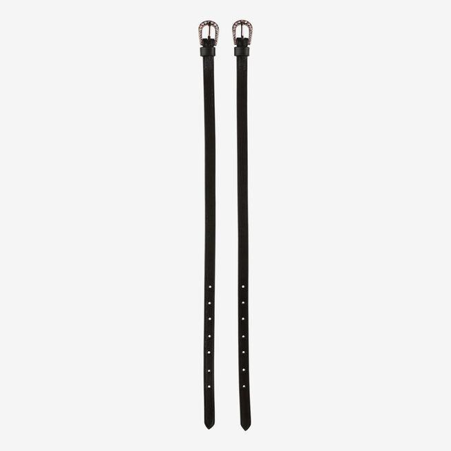 Horze Marseille Spur Straps with Crystal Buckle