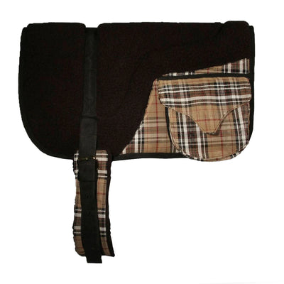 Kensington Fleece Bareback Pad with Pocket