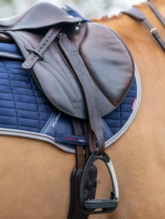 Étriers Cuir LEMIEUX Taille 52 - Fraîchement Nettoyés, Occasion En Bon état