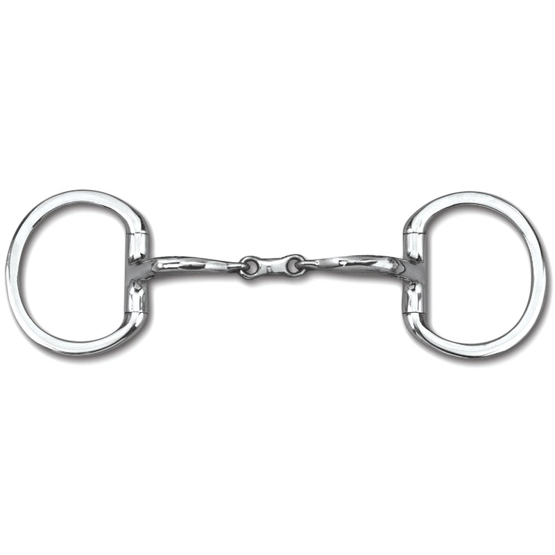 Myler Eggbutt w/out Hooks SS French Link Snaffle MB10 5"