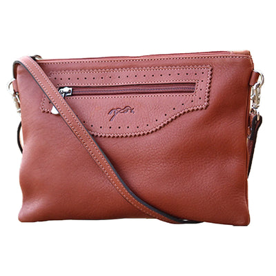 Penelope Leather Emma Clutch Handbag
