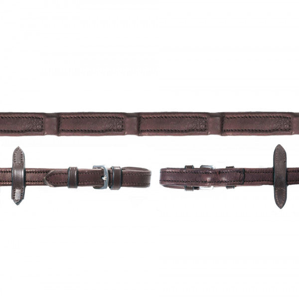 Schockemohle Wide Durasoft Reins with Hand Stops (18mm)