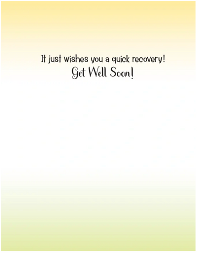 Get Well Card: This card doesn't...