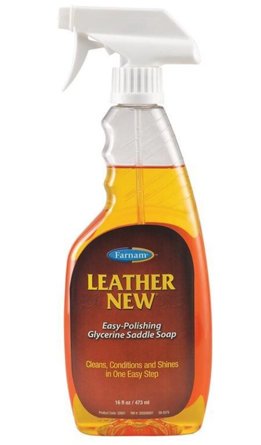 Leather New Glycerine Saddle Soap Spray  16 OZ