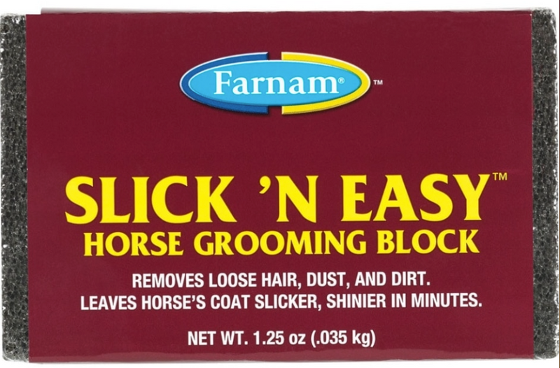 Slick n Easy Horse Grooming Block 1.25 oz