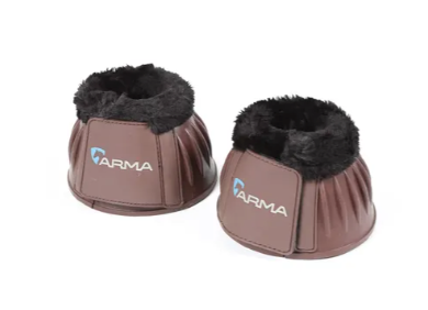 Shires Arma Fleece Trimmed Over Reach Boots