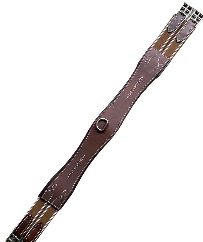 Belle & Bow Leather Girth