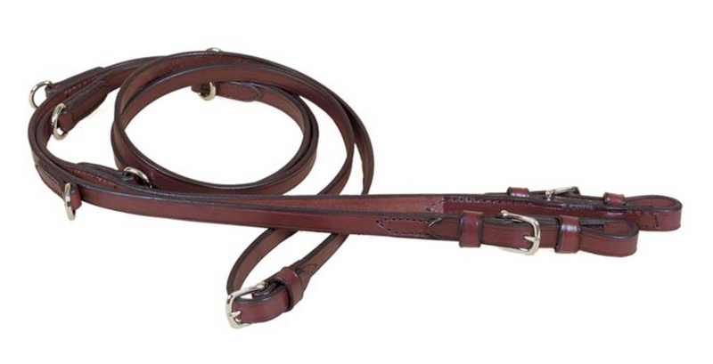 Tory Leather German Martingale Reins