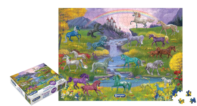 Breyer Unicorn Jigsaw Puzzle 500 pieces