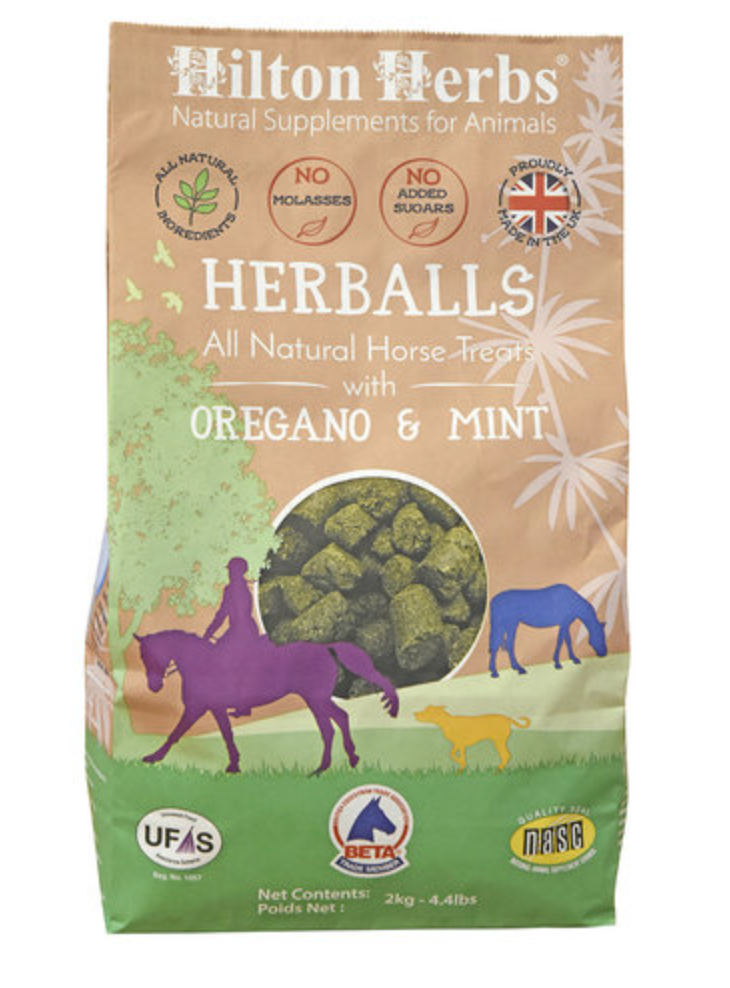 Hilton Herbs Herballs Treats Oregano/Mint 1.1 LB