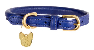 Digby & Fox Rolled Leather Dog Collar