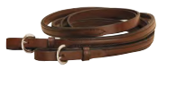 Tory Leather Weighted Reins with Buckle