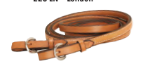 Tory Leather Weighted Reins with Buckle