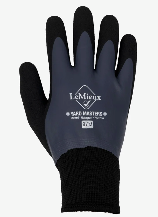 LeMieux Yard Masters Winter Gloves Navy